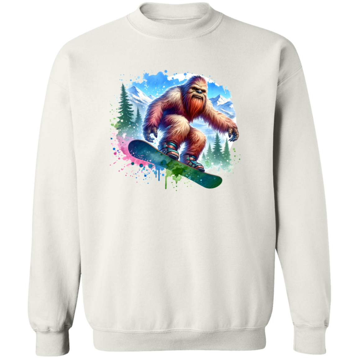 Snowboarding Sasquatch T-Shirts, Hoodies and Sweatshirts