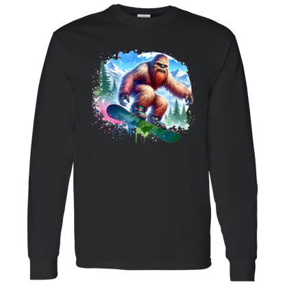 Snowboarding Sasquatch T-Shirts, Hoodies and Sweatshirts