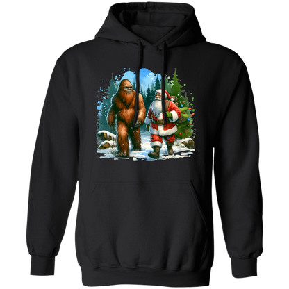 Santa & Sasquatch T-Shirts, Hoodies and Sweatshirts