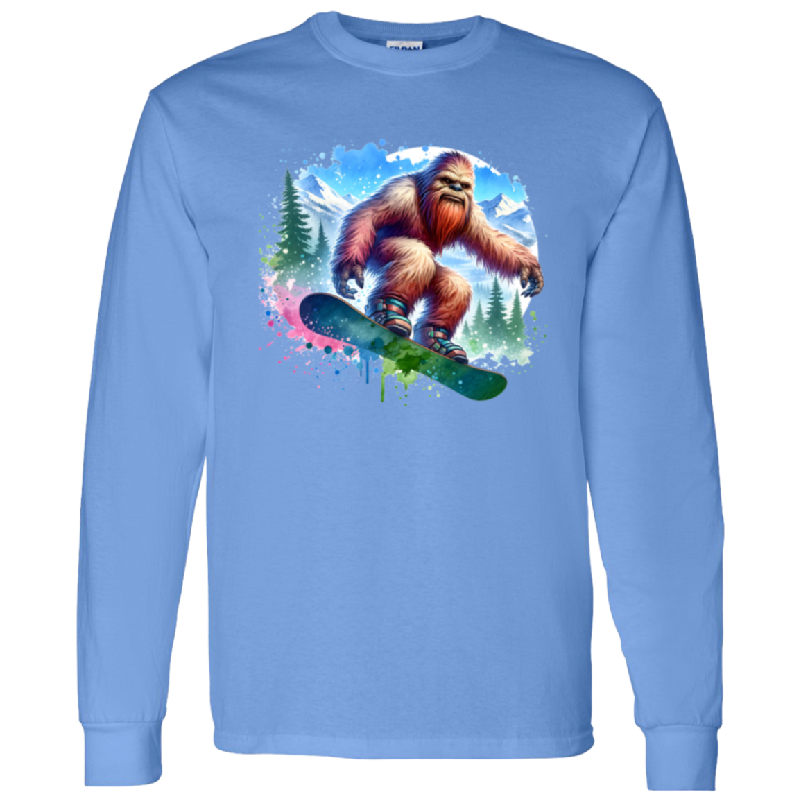 Snowboarding Sasquatch T-Shirts, Hoodies and Sweatshirts