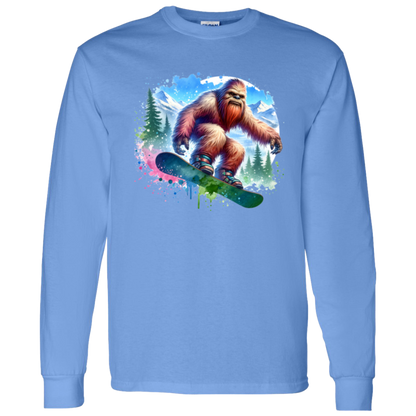 Snowboarding Sasquatch T-Shirts, Hoodies and Sweatshirts