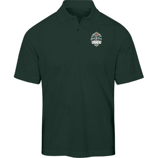 Oak Street Large Bistro revised WHITE 88181 Core 365 Mens Origin Pique Polo