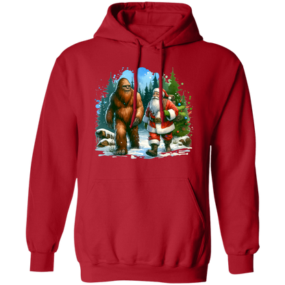 Santa & Sasquatch T-Shirts, Hoodies and Sweatshirts