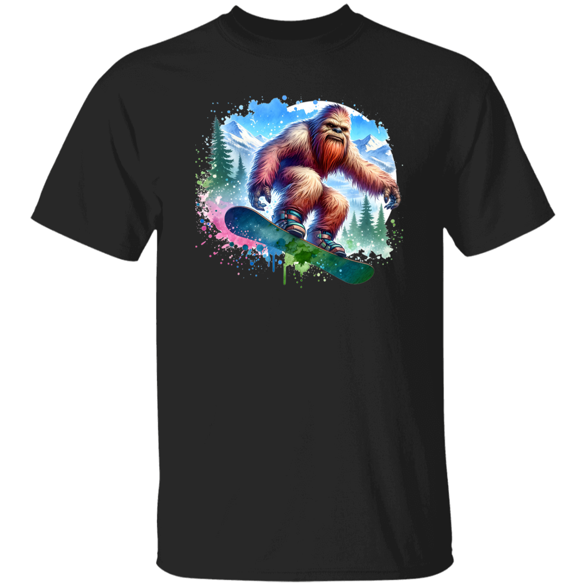 Snowboarding Sasquatch T-Shirts, Hoodies and Sweatshirts