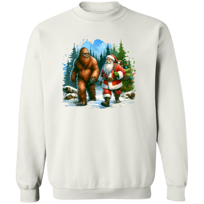 Santa & Sasquatch T-Shirts, Hoodies and Sweatshirts