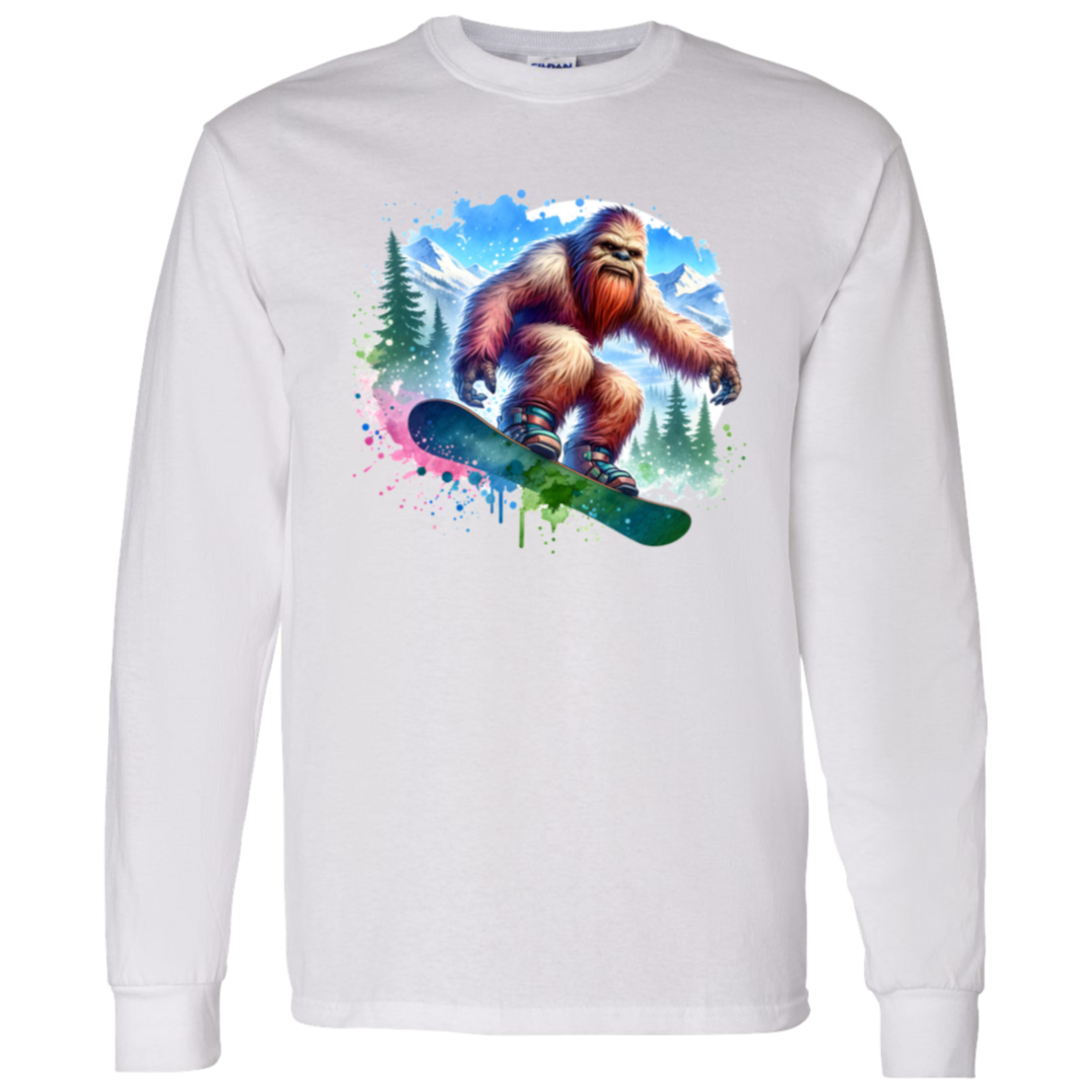 Snowboarding Sasquatch T-Shirts, Hoodies and Sweatshirts