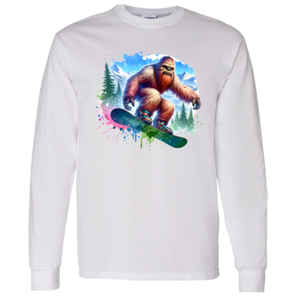 Snowboarding Sasquatch T-Shirts, Hoodies and Sweatshirts