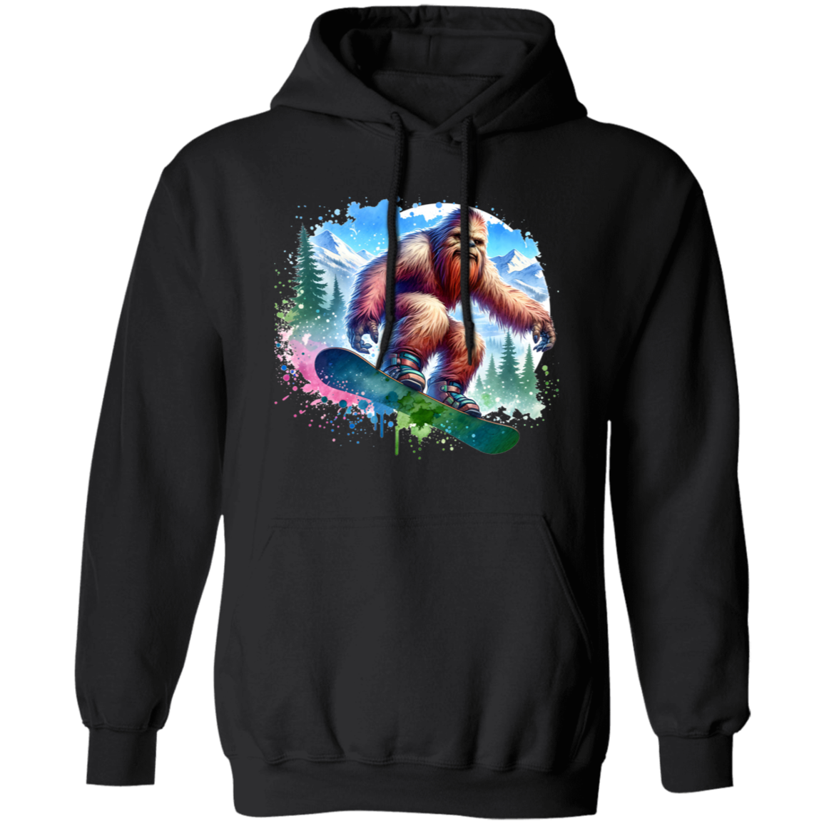 Snowboarding Sasquatch T-Shirts, Hoodies and Sweatshirts