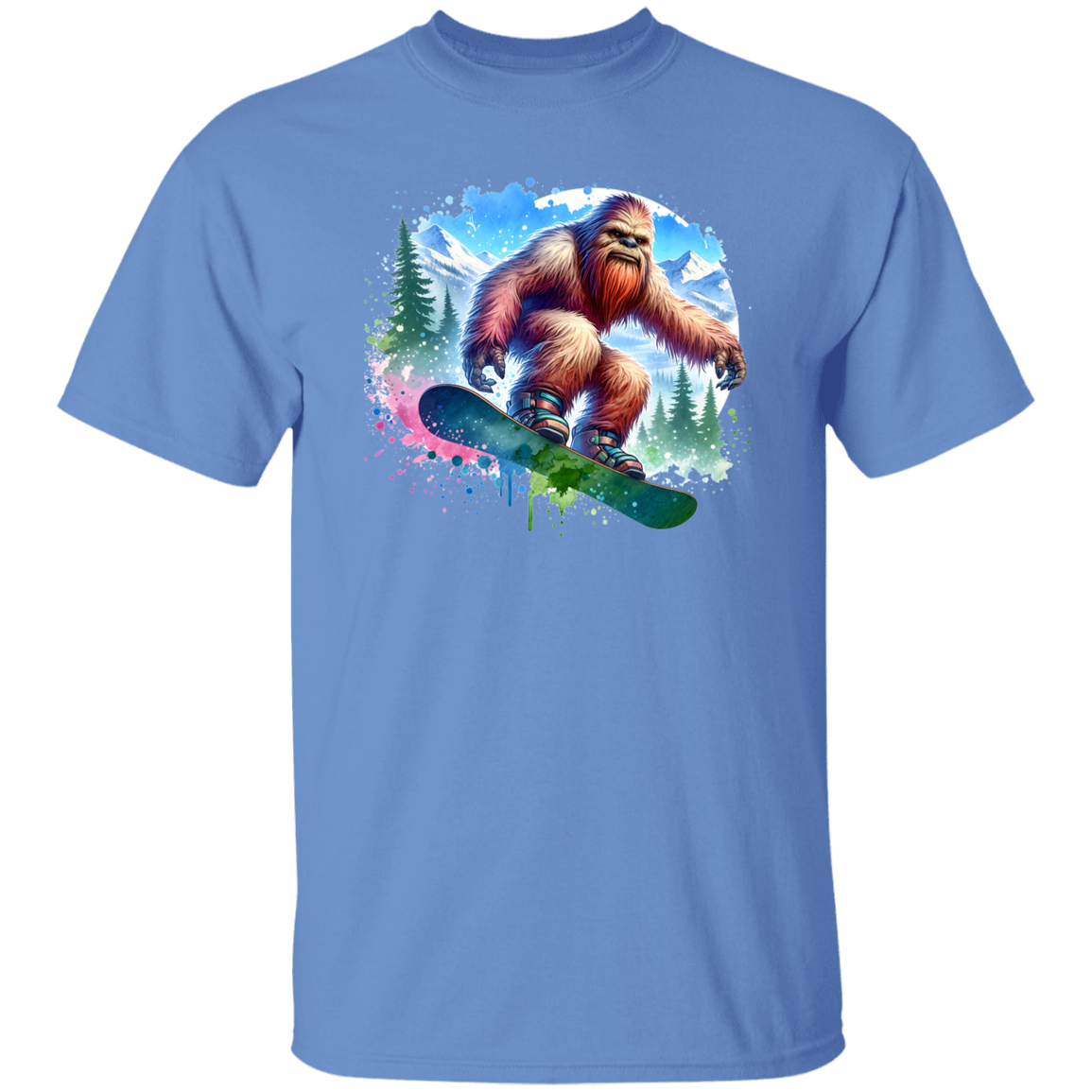 Snowboarding Sasquatch T-Shirts, Hoodies and Sweatshirts