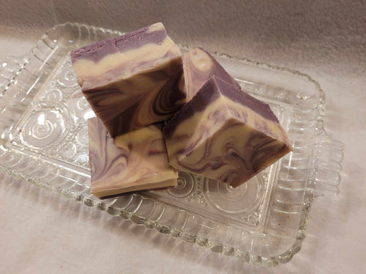 Huckleberry Cheesecake Fudge