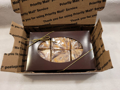 Tiger Butter Fudge - (Vanilla Fudge with Creamy Peanut Butter and Chocolate)