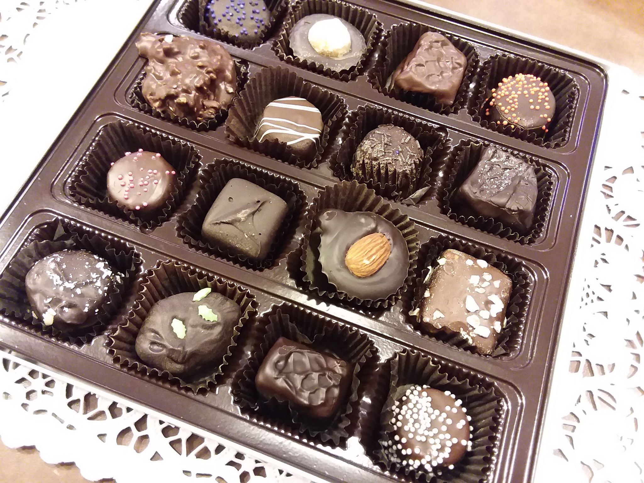 16 piece Chocolate Assortment - Assorted Milk and Dark Chocolate – nwfudge
