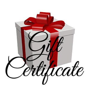 Store Gift Certificate