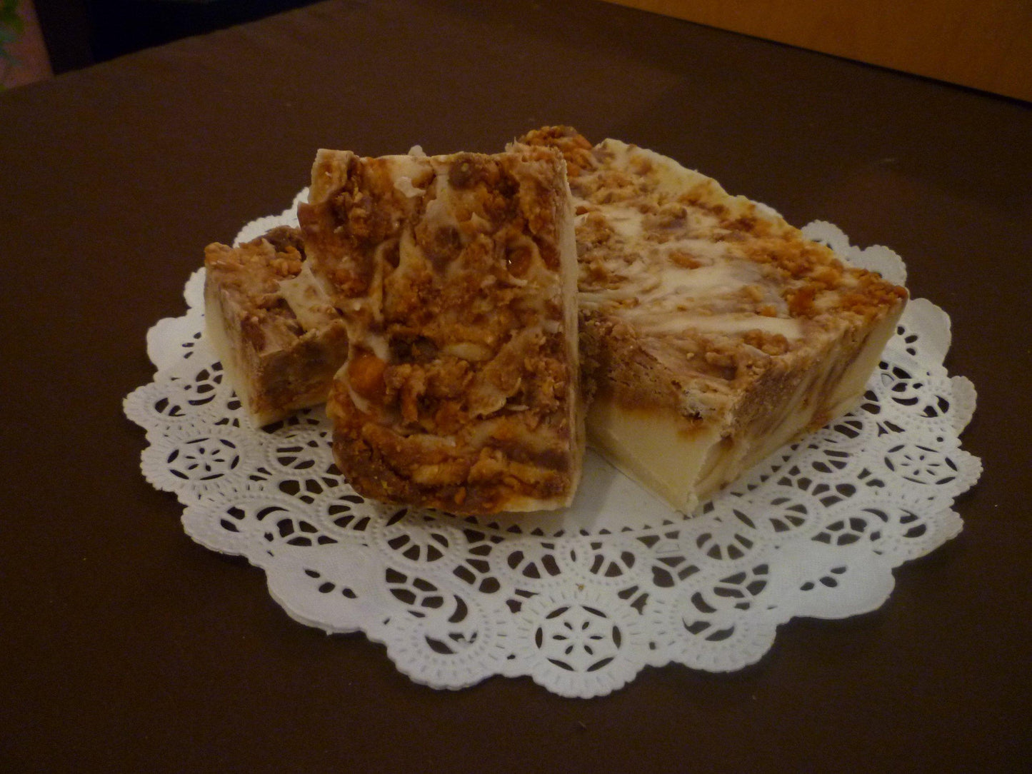 Fudge with Butterfinger - (our vanilla fudge loaded with real Butterfinger crumbles)