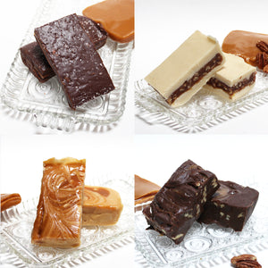 Caramel Fudge Sampler - 2 pounds of fudge