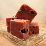 Cranberry Fudge - Made from Fresh Cranberries