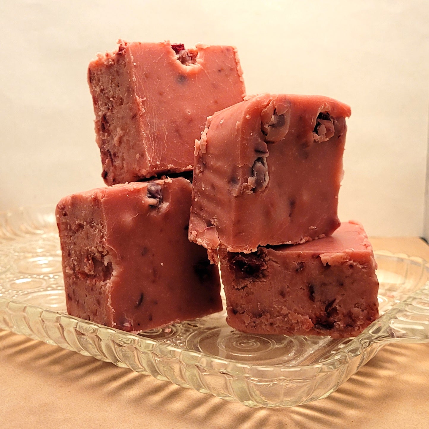 Our hand crafted Cranberry fudge