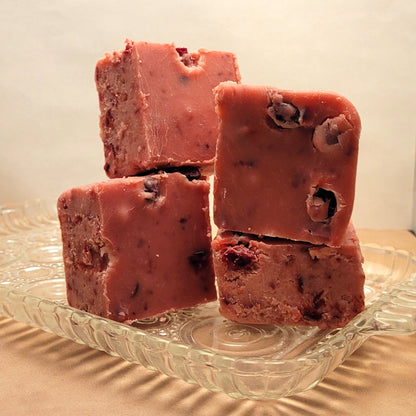 Our hand crafted Cranberry fudge