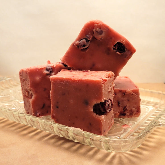 Our hand crafted Cranberry fudge