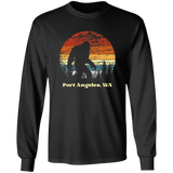 Sasquatch Retro Sunset Grunged PA Unisex T-Shirts