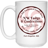 NW Fudge & Confections White Mugs