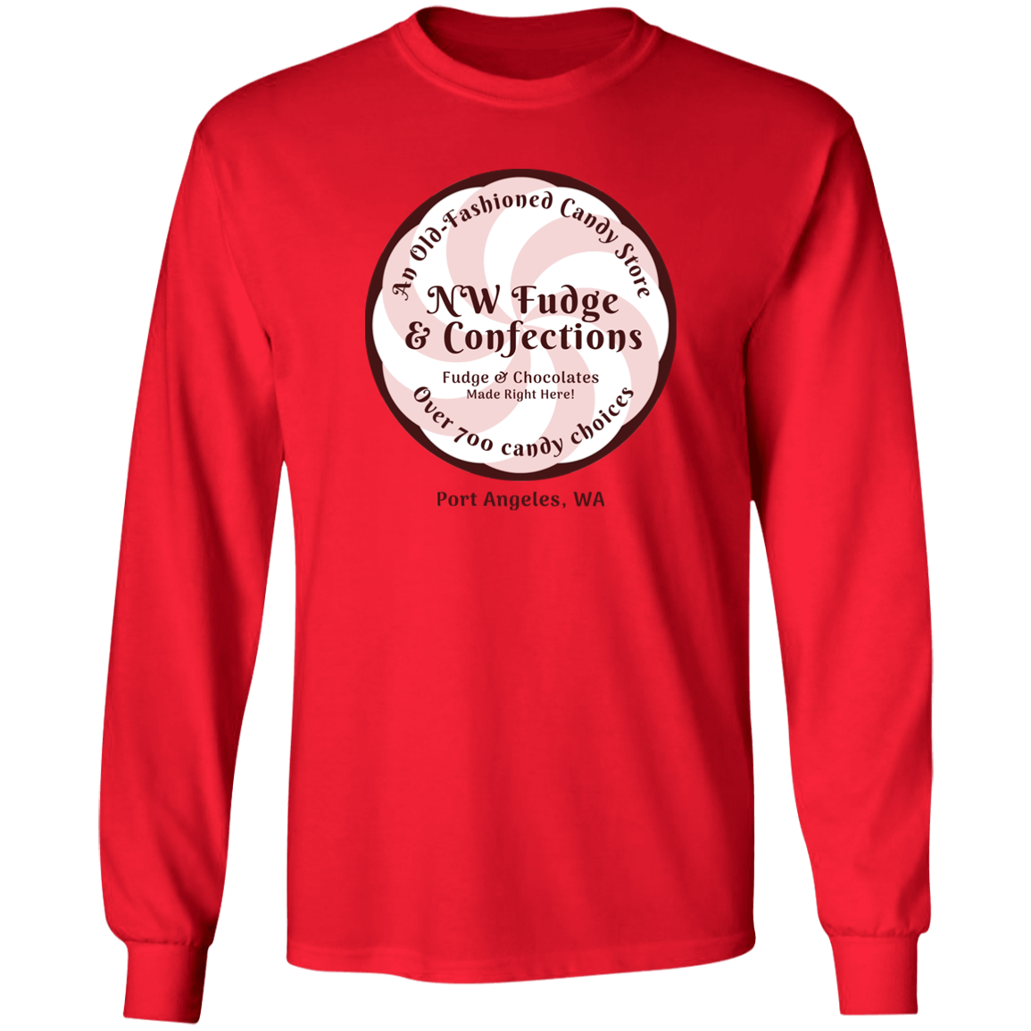 NW Fudge & Confections LS Ultra Cotton T-Shirt