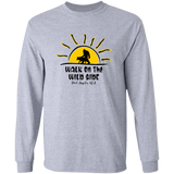 Sasquatch and Wolf Sunset T-Shirt