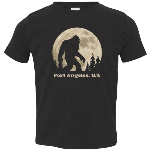 Full Moon Sasquatch Toddler Jersey T-Shirt