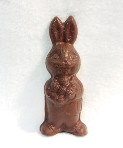 Chocolate Boy Bunny - handmade in Milk, Dark or White Chocolate