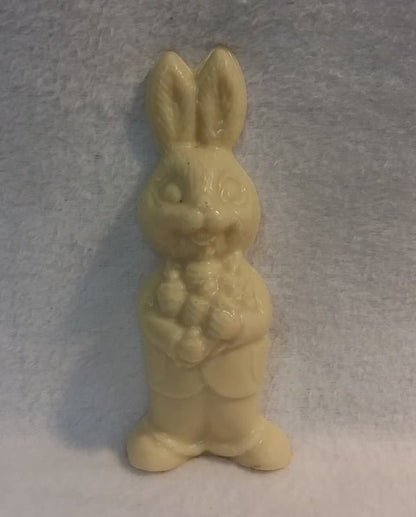White Chocolate Solid Chocolate Boy Bunny