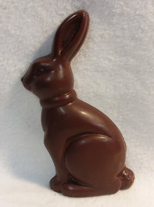 Handmade Easter Bunny in Dark, Milk and White Chocolate