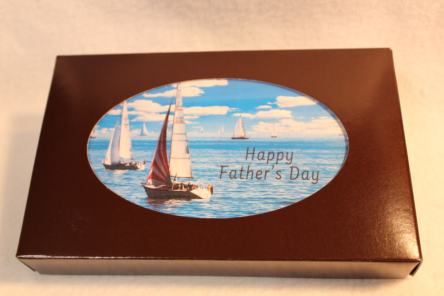 Happy Father's Day - Sailboat - Card & Box of Candy
