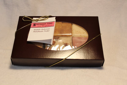 6 piece gift box of assorted fudges