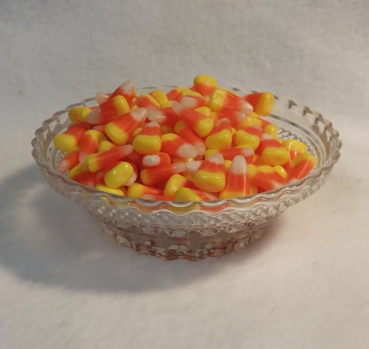 A bowl of Jelly Belly Candy Corn. The only Candy Corn worth eating.