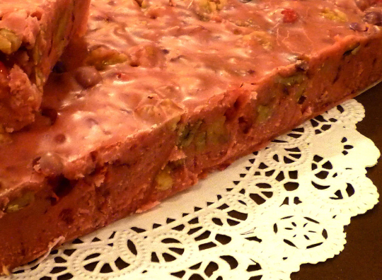 Cranberry Orange Walnut Fudge