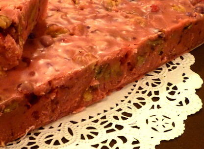 Cranberry Orange Walnut Fudge