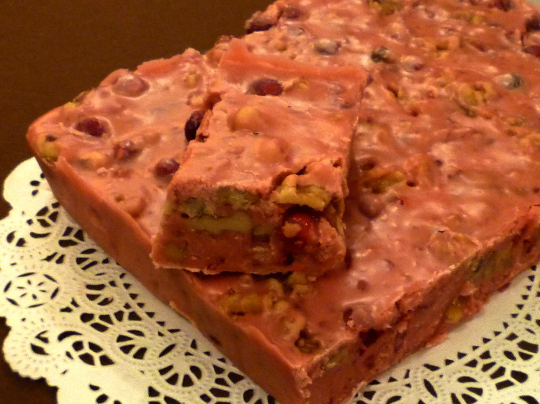 Cranberry Orange Walnut Fudge