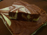 Mint Chocolate Swirl Fudge